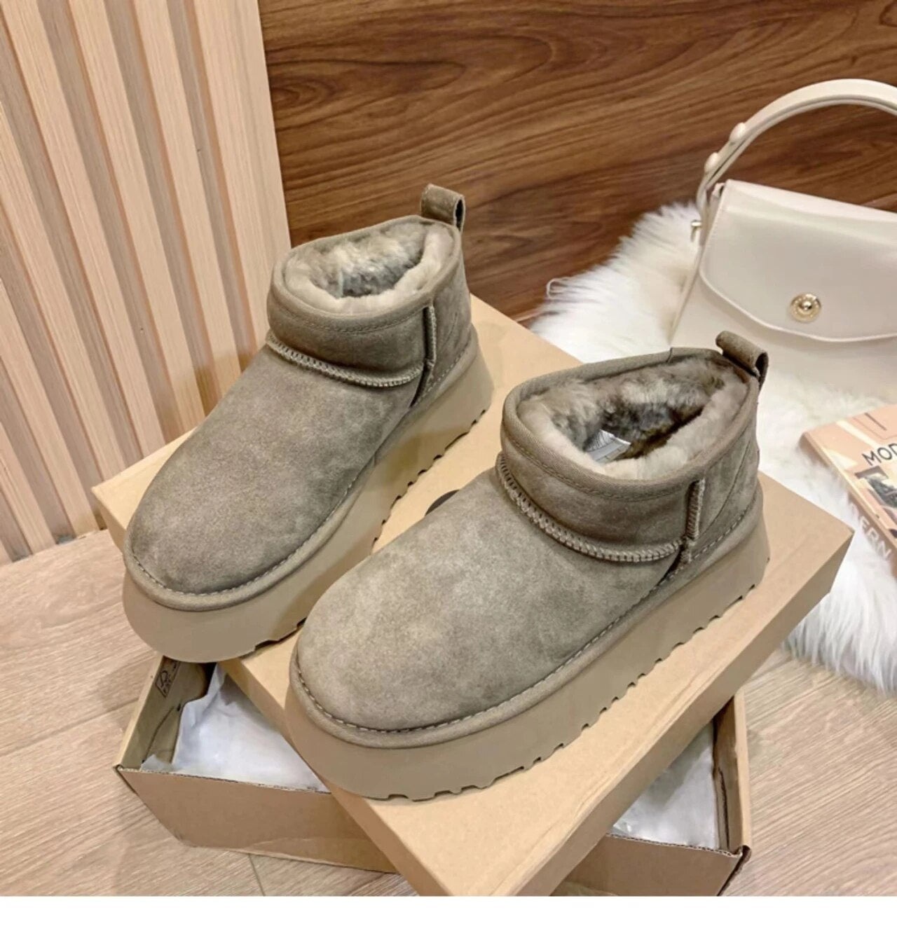 Sheli Sheepskin Snow Boots