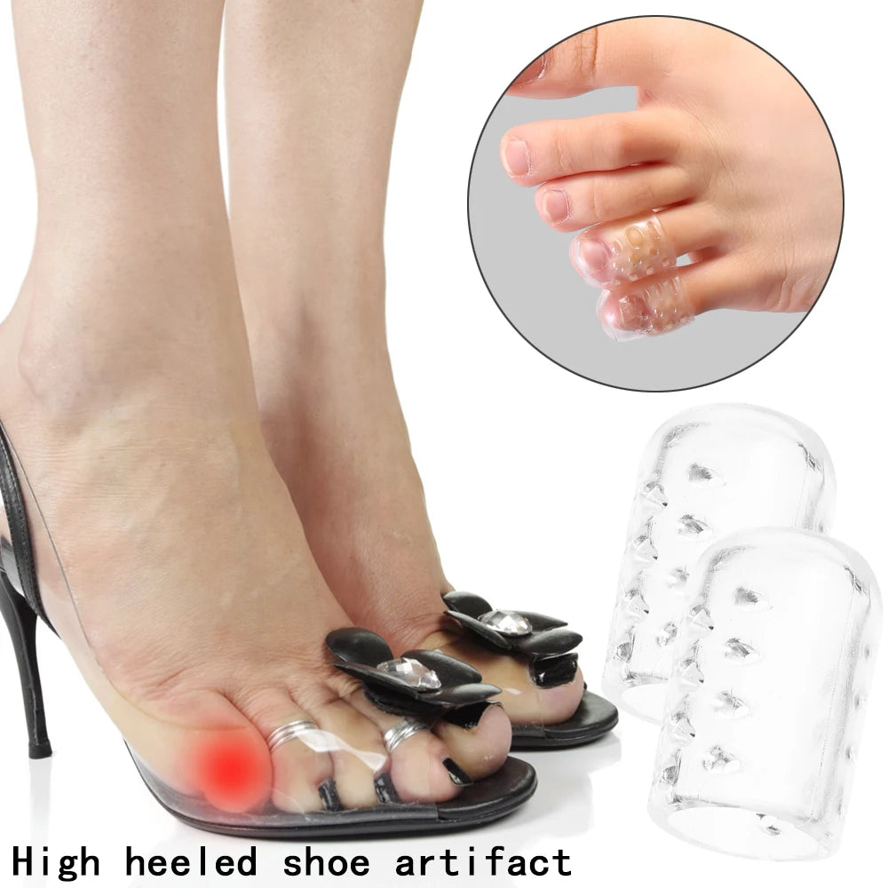 10Pcs Silicone Anti-Friction Toe Protector