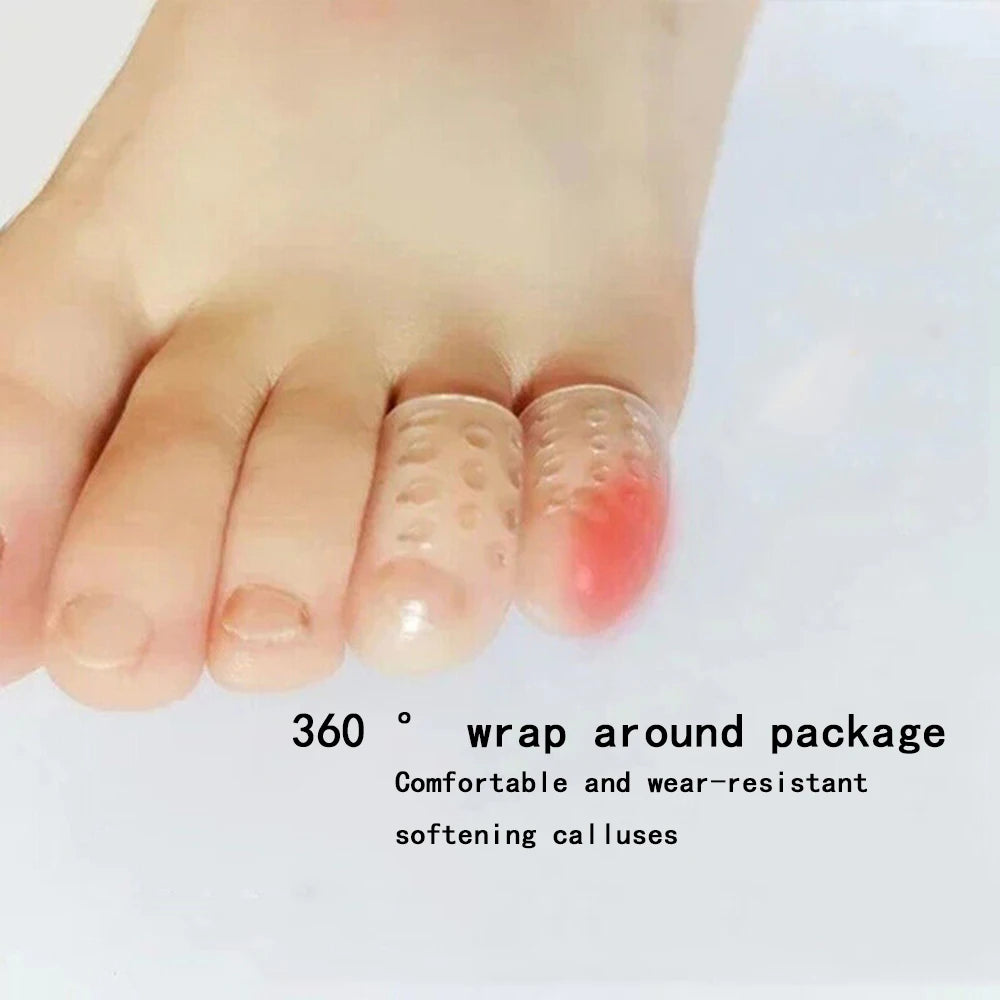 10Pcs Silicone Anti-Friction Toe Protector