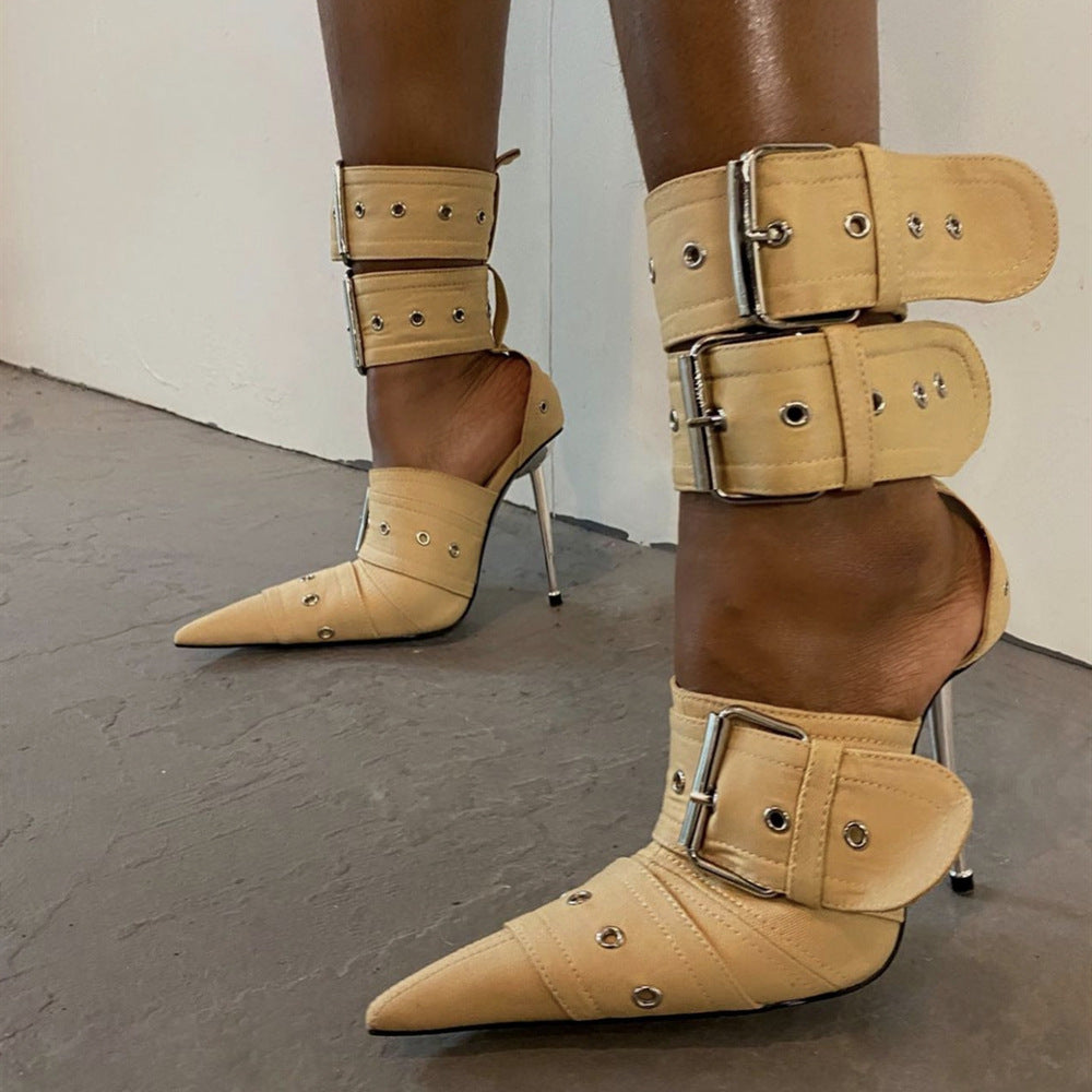 Reality Buckle Me Down Ankle Boots