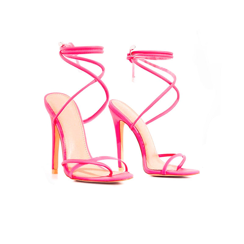 Chi Chi Candy Ankle Strap Heels