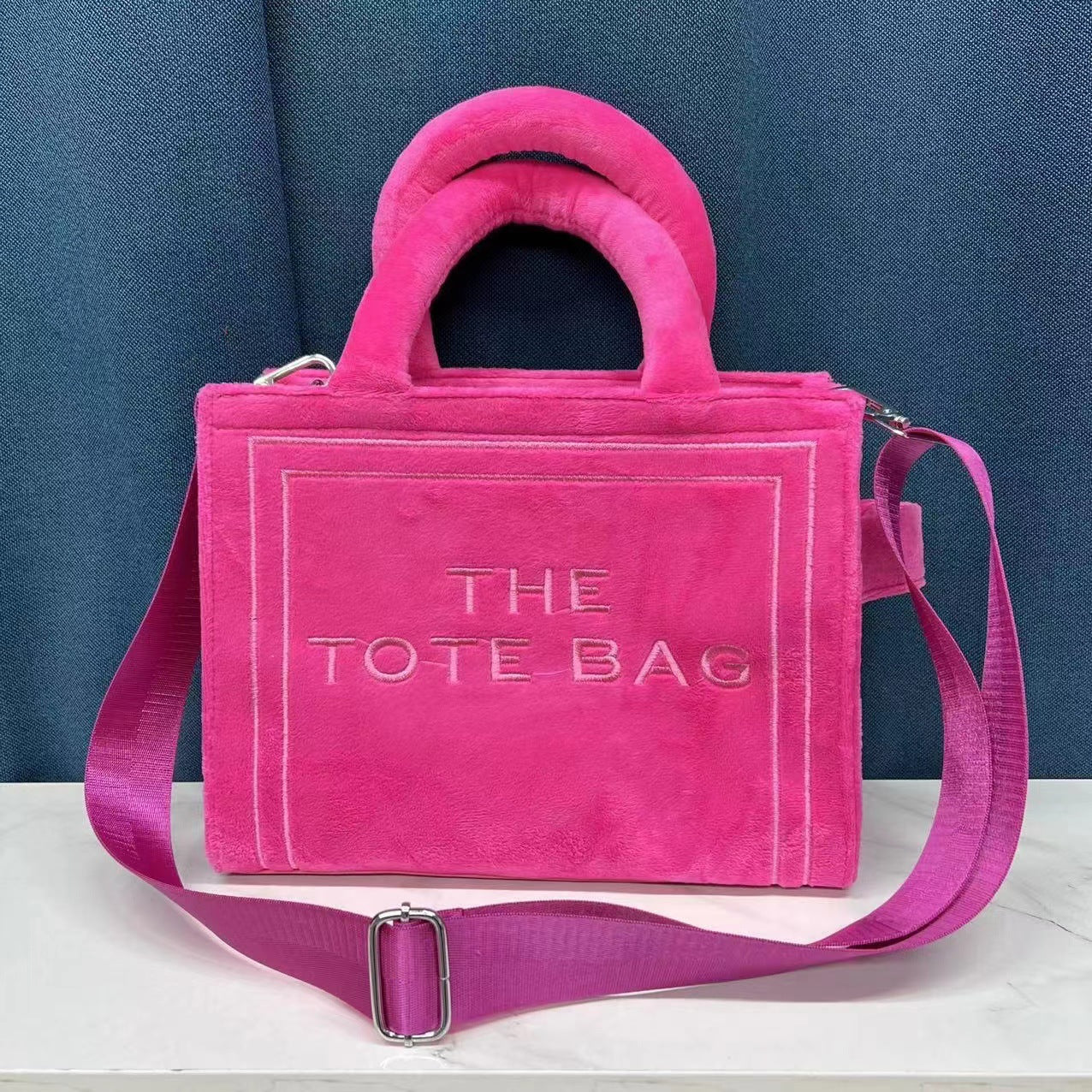 Small Plush Tote Bag